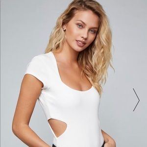 Bebe Pristine Thong Bodysuit